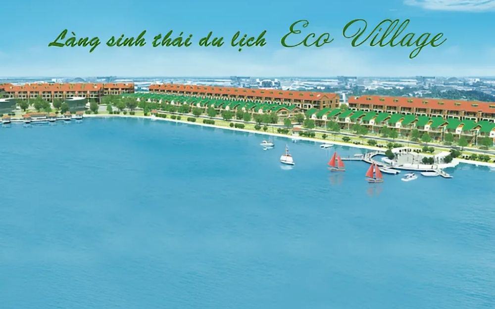 Vị trí thuận lợi của làng sinh thái du lịch Eco Village